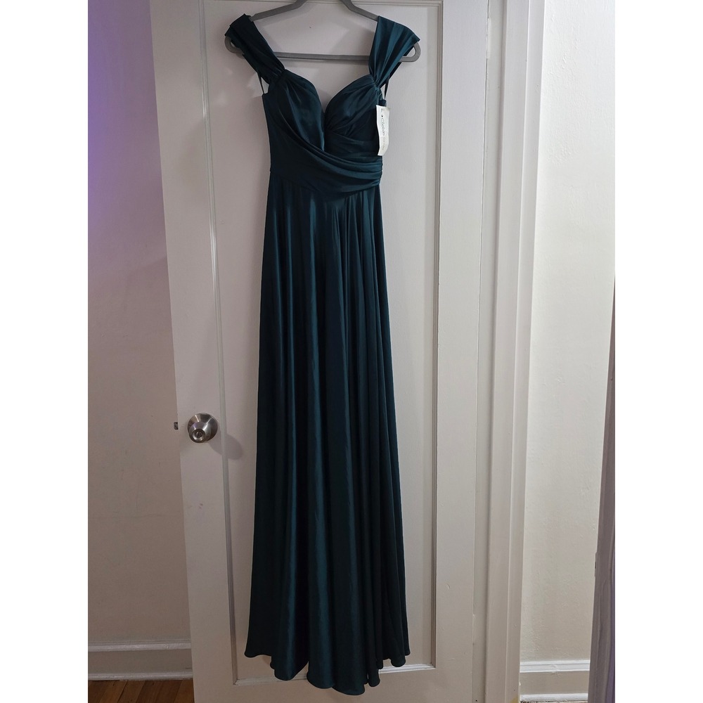 NWT- Clelia's Emerald Green Gown size XS